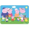 Jedálenská Podložka Peppa Pig rodina 43x28 cm