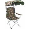 Trizand 27518 Skladacie rybárske kreslo s panamským baldachýnom, maskovacie
