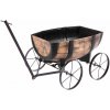 Kvetináč Strend Pro Woodeff, 41,5x29x19cm, whiskey barel wagon