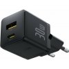 Baseus Palm Fast Nabíječka USB-A + USB-C 30W Black