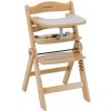 Detská jedálenská stolička 4v1 Morsel 45 naturálna