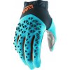 100% Airmatic, rukavice - Steel Grey/Ice Blue/Bronze Veľkosť: S