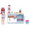 Barbie Cukrárensky set + bábika a plastelína HGB73