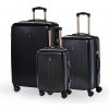 Cestovní kufr BERTOO Torino - černý set 3v1 99l, 60l, 36l