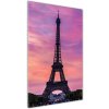 Vertikálny fotoobraz na skle Eiffelová veža Paríž 50x100 cm