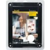 Informačný rámček na výlohu A4 Black