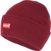 Zimná čiapka Levi's®, RED BATWING EMBROIDERED vínová,biela, UNI