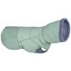 Hurtta oblečok Razzle-Dazzle Midlayer sivý/zelený 60
