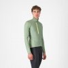 CASTELLI Cyklistický dres s dlhým rukávom zimný - ENTRATA THERMAL - zelená XS