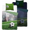 Posteľná Bielizeň Fluo futbalová lopta ihrisko 140x200 cm bavlna svieti v tme