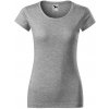 MALFINI Dámske tričko Viper - Tmavošedý melír | L