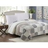 Prehoz na posteľ Euromat polyester 220 cm x 240 cm, viacfarebný