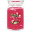 Svíčka ve skleněné dóze Yankee Candle, Vánoční veselí, 567 g