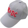 AC/DC Red Logo Šiltovka Grey UNI