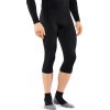 Pánske funkčné 3/4 spodky Falke Men 3/4 Tights Maximum Warm - black XXL