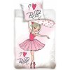 Bavlnené obliečky Baletka z Ružového Sna 140x200/70x90 cm