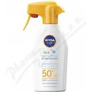 Nivea Sun Kids Protect & Care Sensitive spray na opalování pro citlivou pokožku SPF50+ 300 ml