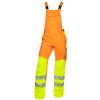 Ardon SIGNAL Reflexné nohavice s náprsenkou Fluorescenčná oranžová, 56