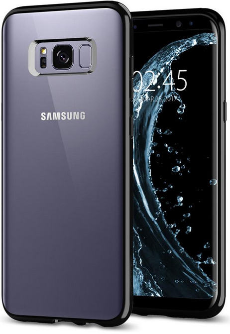 Púzdro Spigen Samsung Galaxy S8 Plus Case Ultra Hybrid Jet Čierne