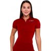 Dámske tričko GymBeam Women‘s Ignite Cropped T-shirt Dark Red S