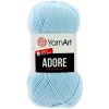 YarnArt Adore 340 svetlá modrá