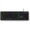 C-TECH Klávesnice Riven, Drátová USB, černá GKB-16