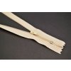 Nedeliteľný jemný plastový špirálový zips (veľkosť číslo 3) rôzne farby - dĺžka 12 cm - 60 cm 18 cm Cappucino
