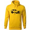 T-ričko Honda Civic 6G VTEC pánska mikina Biela čierna
