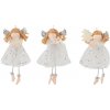 marka niezdefiniowana VIANOČNÁ OZD. ZÁVESNÝ ANJELIK 7,5 X 16 CM MIX VZOROV 1ks