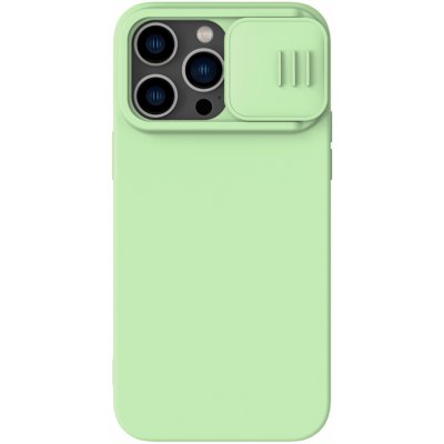 Púzdro Nillkin CamShield Silky Apple iPhone 14 Pro Max zelené