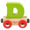 Bigjigs Rail Vagónik drevené vláčikodráhy - Písmeno D