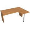 kancelársky stôl ergo ľavý 160x120 cm - GE 60 L olše