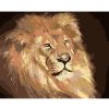 Diamondi Diamantové maľovanie - LEV (D. RUSTY RUST) Rámovanie: bez rámu a bez vypnutia plátna, Rozmer: 40x50 cm