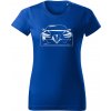 T-ričko Alfa Romeo Giulia 952 dámske tričko Farba trička: Kráľovská Modrá, Farba potlače: Biela, Veľkosť: XXL