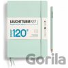 Leuchtturm1917 Zápisník 120G Mint Green Medium A5 linajkový