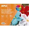 Apli Papír hedvábný Mix barev 32 x 24 cm blok 10 listů