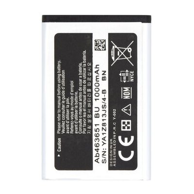 AB463651BE Baterie pro Samsung Li-Ion 1000mAh (OEM)