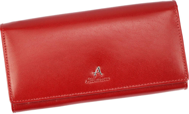 Dámska kožená peňaženka GDPN329 červená