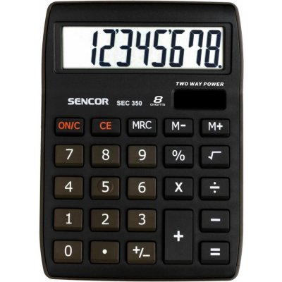 Stolová kalkulačka Sencor SEC 350 - 8-miestny displej
