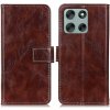 VSETKONAMOBIL 121908 RETRO Peňaženkový obal Motorola Moto G56 5G hnedý