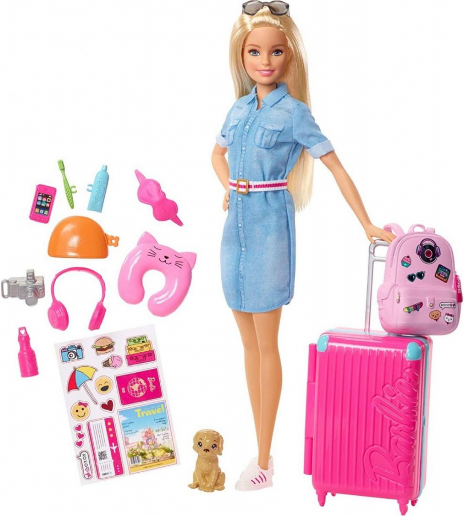 Barbie cestovatelka blondýnka od 23,17 € - Heureka.sk