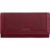 Dámska kožená peňaženka Lagen Perfora červená