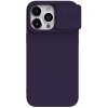 Kryt NILLKIN CamShield pre Apple iPhone 15 Pro Max - Kryt fotoaparátu - Silikónový - Tmavofialový
