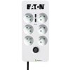 Eaton Protection Box 6 USB FR, přepěťová ochrana, 6 zásuvek, 2x USB nabíječka, 1m