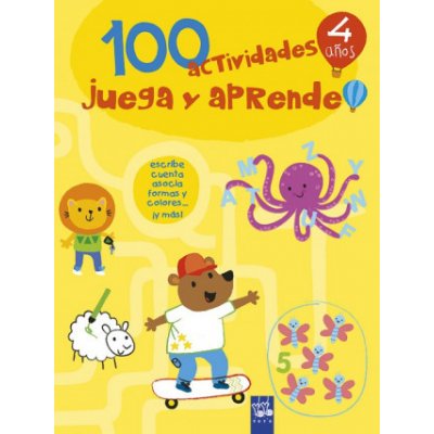 100 actividades juega y aprende 4 años