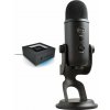 Logitech Audio minijack 3,5mm bluetooth adaptér (980-000912) + Yeti USB Blackout (988-000229)