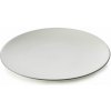 Dezertný tanier EQUINOXE, sada 6 ks, 21,5 cm, biela bavlna, REVOL