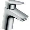 Umývadlová batéria Hansgrohe Logis s clic-clacom chróm 71077000