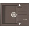 Alveus Rock granitový drez 59.5x47.5 cm hnedá 4213003