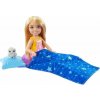 Zestaw Barbie Kemping Chelsea Lalka + śpiwór